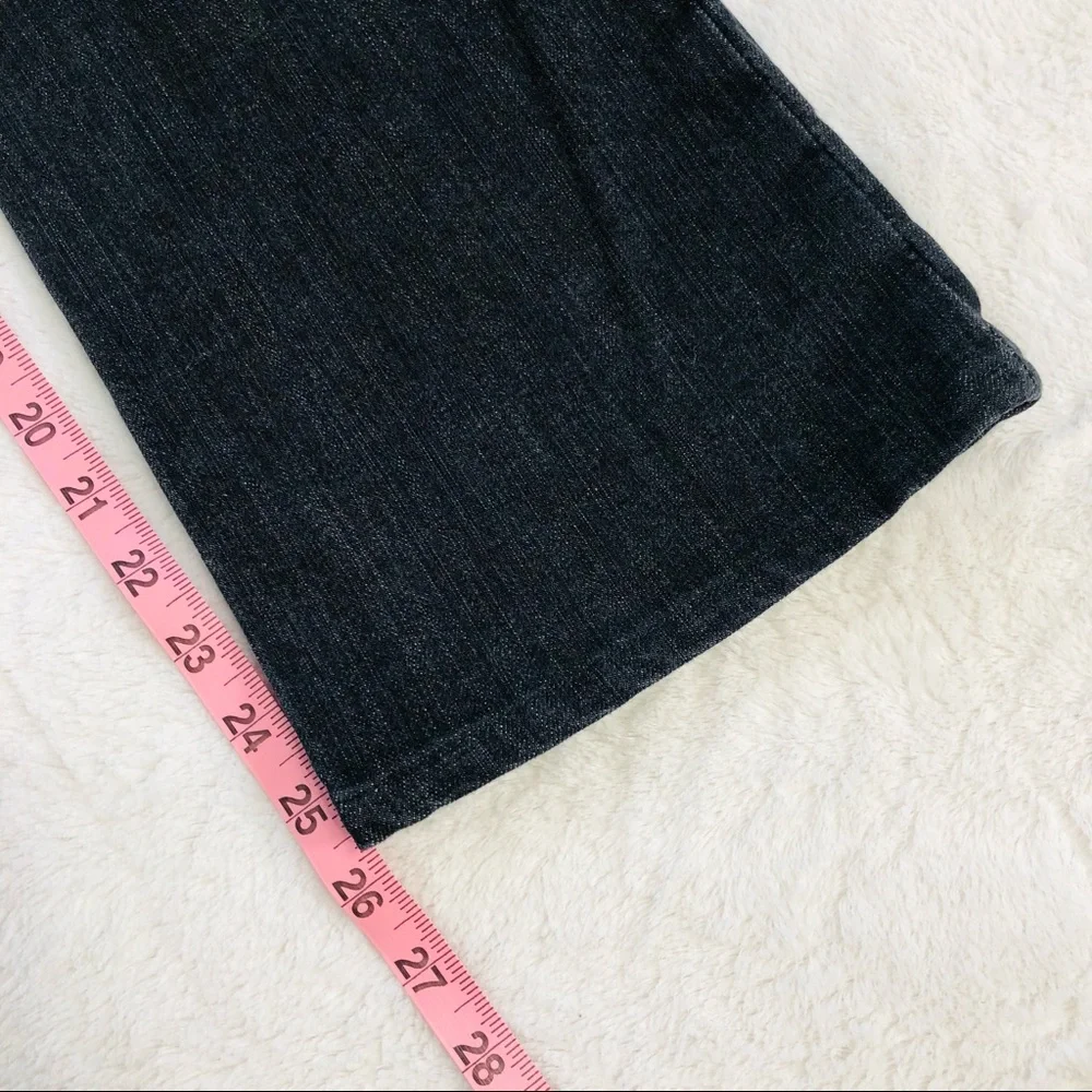 Seven7, Black Flare Jeans, Size 28 - Picture 15 of 16